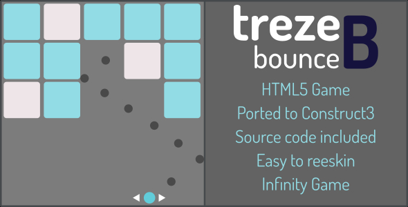 trezeB-bounce - HTML5 Casual game