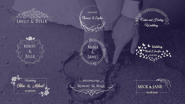 Wedding Titles | FCP alt