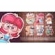 Cartoon Character Animal and Girl Cute Sticker - GraphicRiver Item for Sale