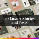 30 Soft Aesthetics Instagram Stories and Reels - VideoHive Item for Sale