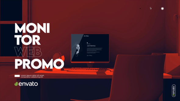 3D Monitor Web Presentation alt