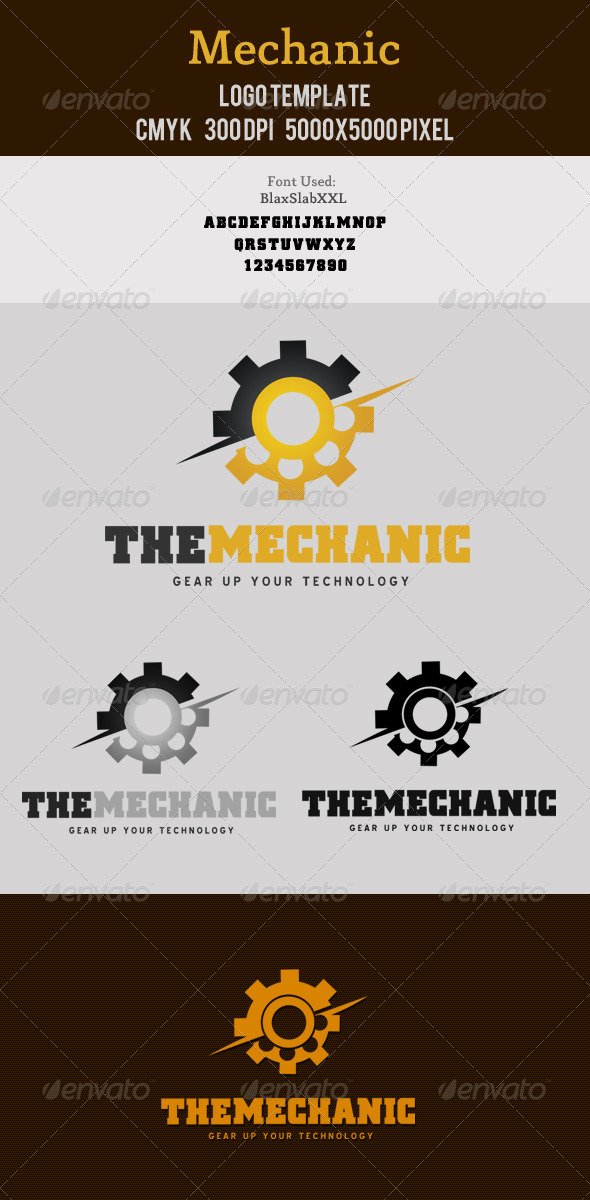 Mechanic Logo Template