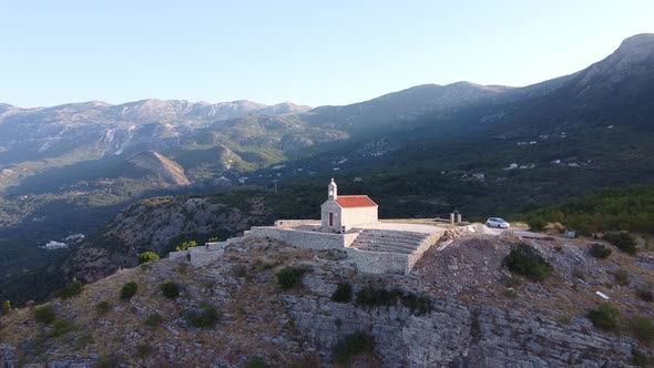 Small Church with Old History Among the Mountains