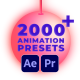 2000+ Animation Preset V2.0 | Ae & Pr - VideoHive Item for Sale