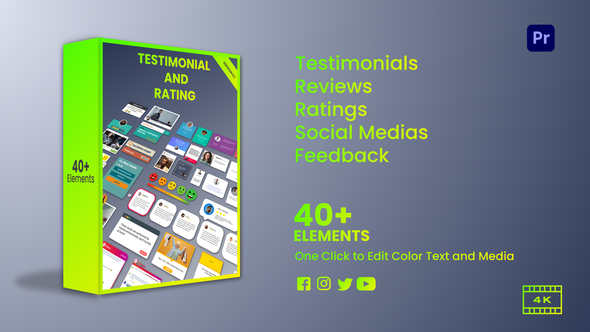 Testimonial and Rating Pack