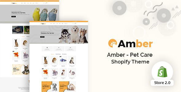 Amber - Pet Care Shopify Theme