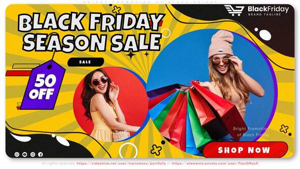 Bright Promotion of Black Friday