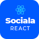 Sociala - Social Network App React Template - ThemeForest Item for Sale
