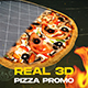 Real 3D Pizza Modern Promo - VideoHive Item for Sale