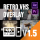 Retro VHS Overlay Pack - VideoHive Item for Sale