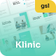 Klinic - Medical Google Slides Presentation - GraphicRiver Item for Sale