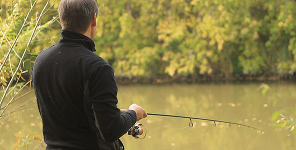 Fisherman With Spinning 3