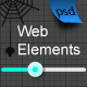 Simple And Clean Web Elements - GraphicRiver Item for Sale
