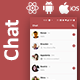 Chat & Group Chat App Template React Native | Whatsapp Clone React Native Template | ChatApp - CodeCanyon Item for Sale