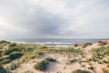 View of sea and sand dunes, Sorso, Sassari, Sardinia, Italy - PhotoDune Item for Sale