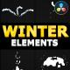 Flash FX Winter Elements | DaVinci Resolve - VideoHive Item for Sale