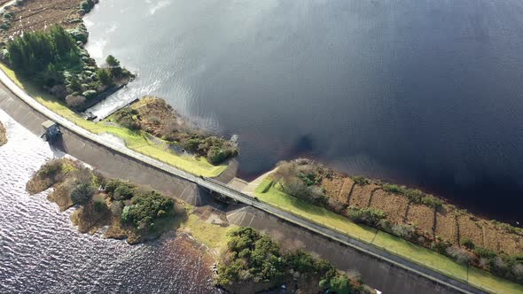 The Bridge Between Money Beg and Glenthornan Between Dunlewey Lough and Lough Nacung Upper at the