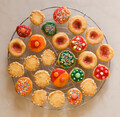 round, colourful christmas cookies - PhotoDune Item for Sale