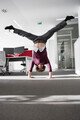 Office worker doing handstand - PhotoDune Item for Sale