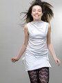 Smiling girl jumping for joy - PhotoDune Item for Sale