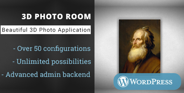3D Photo Room - WordPress Media Plugin