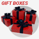 Gift Boxes Christmas present PACK - 3DOcean Item for Sale