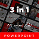 3 in 1 Multipurpose PowerPoint Template Bundle(Vol.11) - GraphicRiver Item for Sale