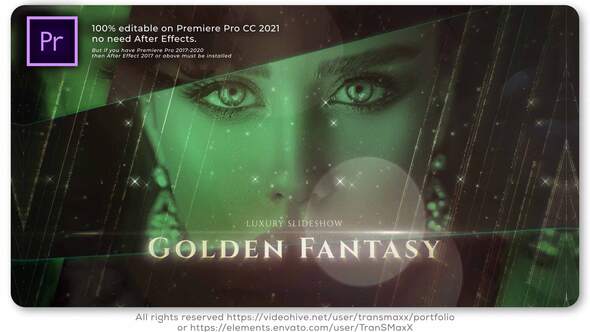 Golden Fantasy Luxury Slideshow