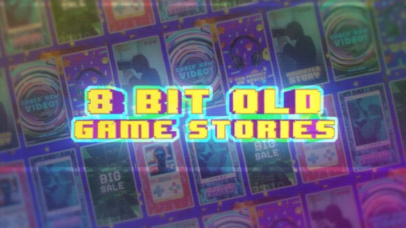 8 Bit Old Game Social Media Stories alt