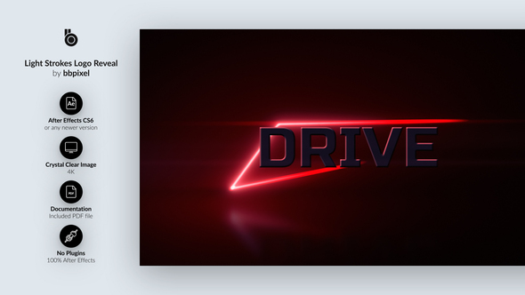 Light Strokes Logo Reveal alt