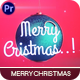 Merry Christmas Ball Logo - VideoHive Item for Sale