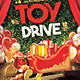 Toy Drive Flyer Kids Christmas Event Template - GraphicRiver Item for Sale