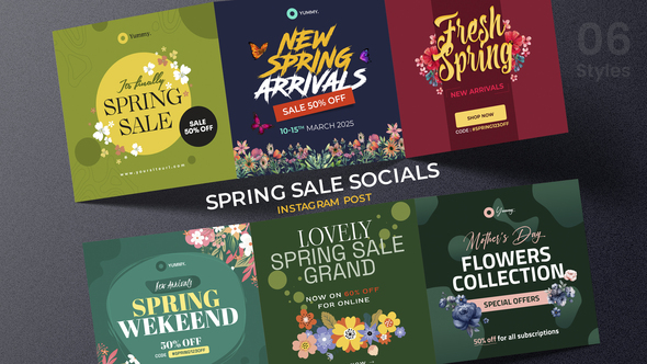 Spring Sale Socials Instagram Post