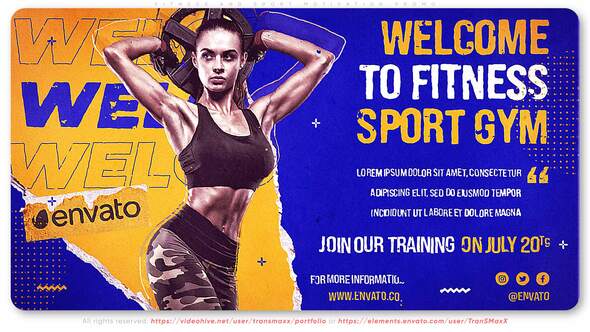 Fitness And Sport Motivation Promo