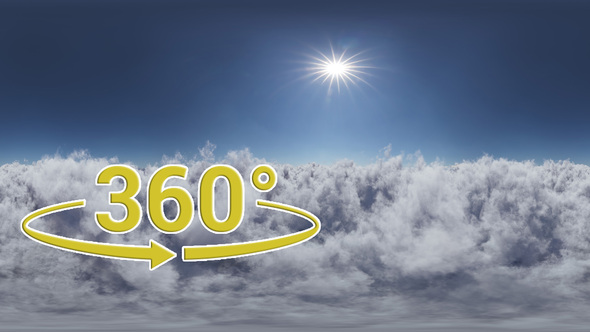Flying In The Clouds 360 Panoramic Stereoscopic VR alt