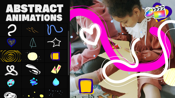 Abstract Animations Pack 03 for FCPX alt