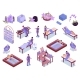 Isometric SPA Set - GraphicRiver Item for Sale