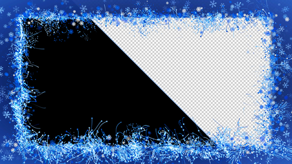 Blue Winter Frame