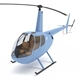 Helicopter Robinson R44 - 3DOcean Item for Sale