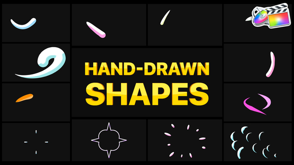 Hand-Drawn Shapes Pack | FCPX