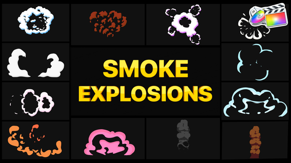 Smoke Explosions Pack | FCPX alt