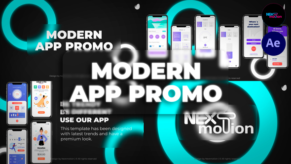 Modern App Promo