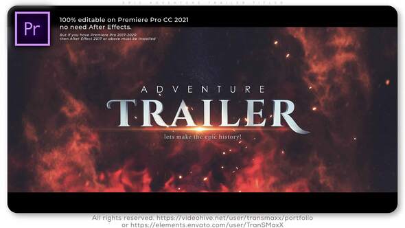 Epic Adventure Trailer Titles