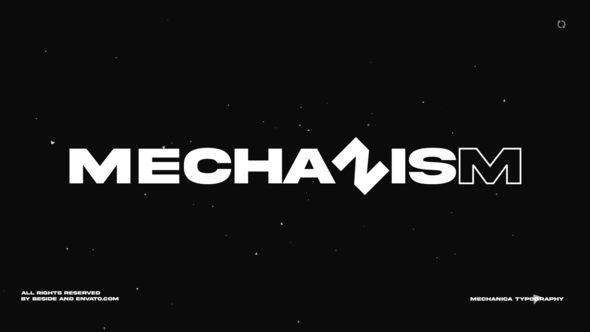 Typography Titles - Mechanism | FCPX & Apple Motion