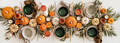 Fall table setting for Thanksgiving day celebration - PhotoDune Item for Sale