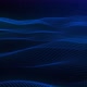 Blue Color Particle Grid Line Wave Motion Animated Background - VideoHive Item for Sale