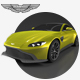Aston Martin Vantage - 3DOcean Item for Sale
