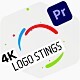 Fun Logo Stings with Social Logos 4K - VideoHive Item for Sale