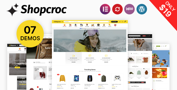 Shopcroc - WooCommerce WordPress Theme