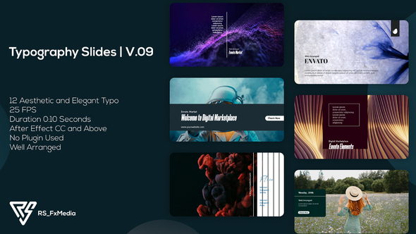 Typography Slides - Dynamic Plain V.09 alt